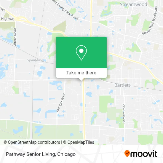Pathway Senior Living map