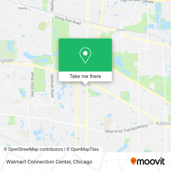 Walmart Connection Center map