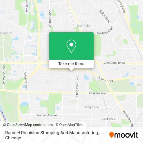Ramcel Precision Stamping And Manufacturing map