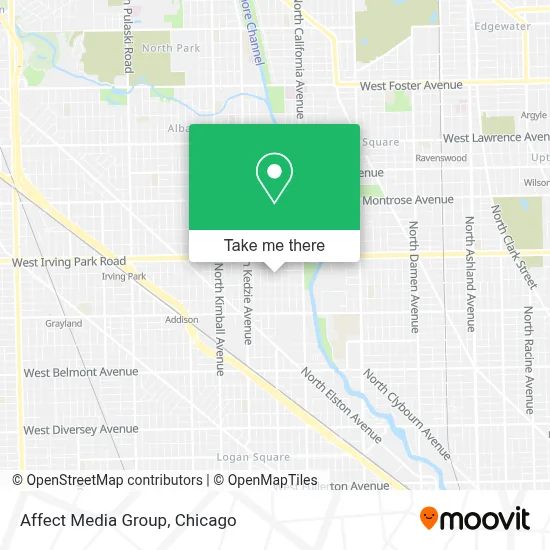 Affect Media Group map