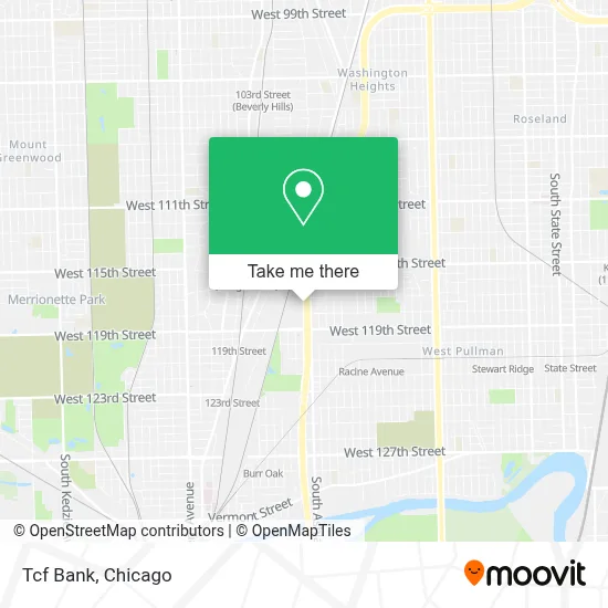 Tcf Bank map