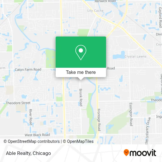 Able Realty map