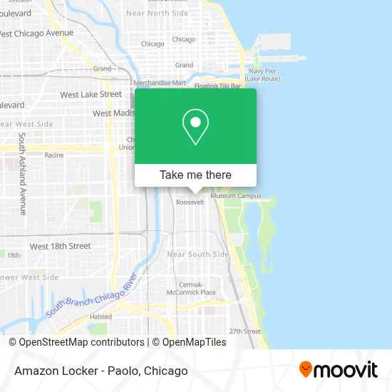 Amazon Locker - Paolo map