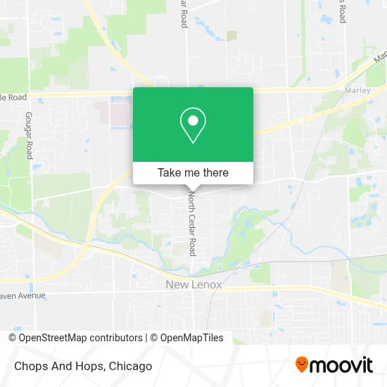 Chops And Hops map