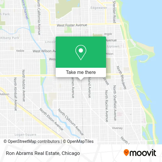 Ron Abrams Real Estate map