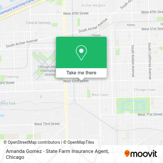 Amanda Gomez - State Farm Insurance Agent map