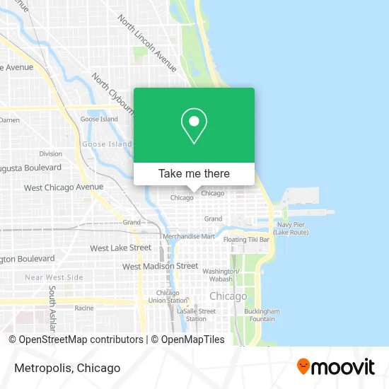 Metropolis map