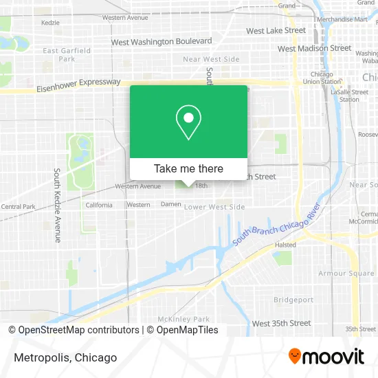 Metropolis map