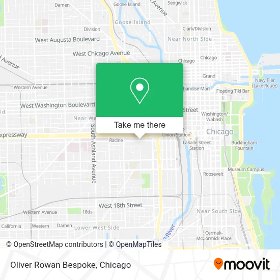 Oliver Rowan Bespoke map