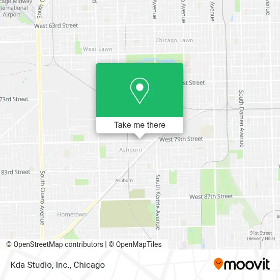 Kda Studio, Inc. map