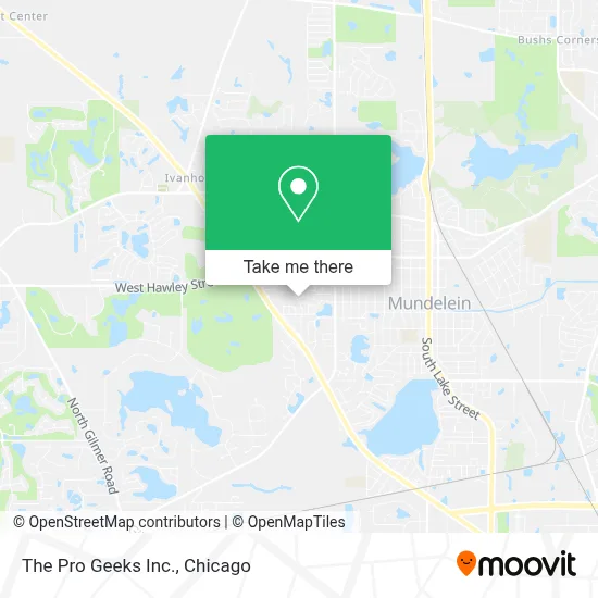 The Pro Geeks Inc. map