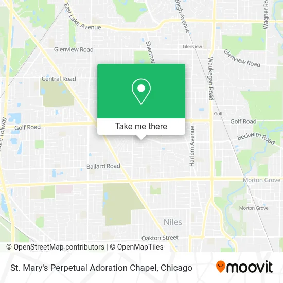 St. Mary's Perpetual Adoration Chapel map