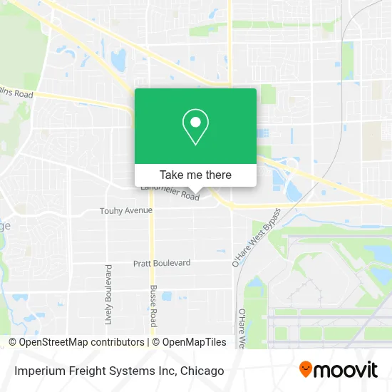 Imperium Freight Systems Inc map