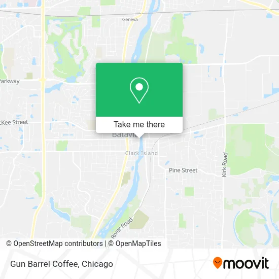 Gun Barrel Coffee map