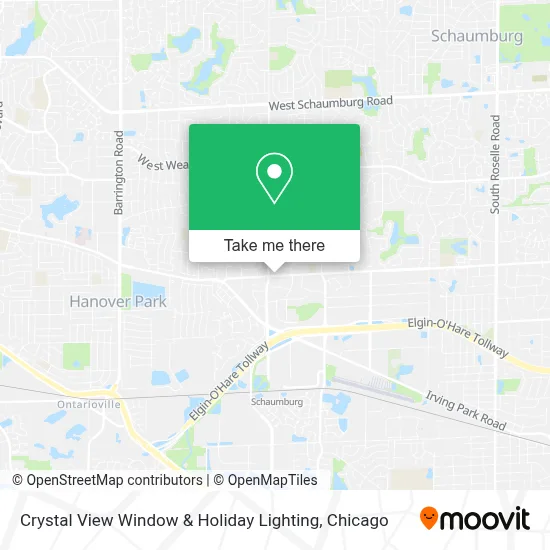 Crystal View Window & Holiday Lighting map