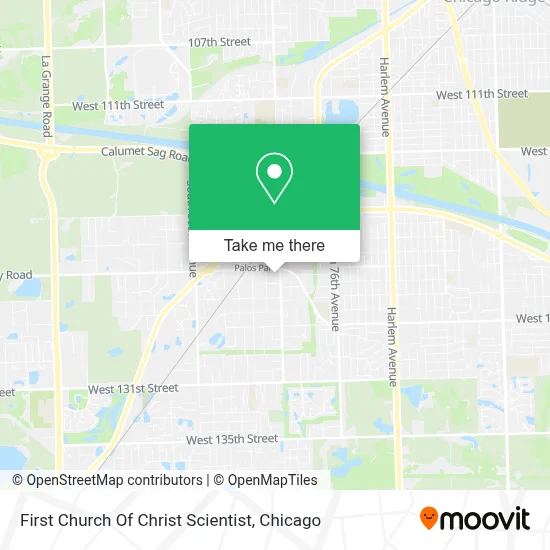 First Church Of Christ Scientist map