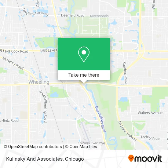 Kulinsky And Associates map