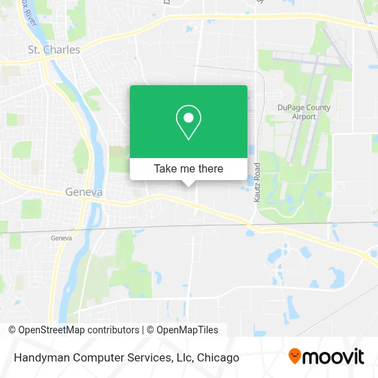 Handyman Computer Services, Llc map