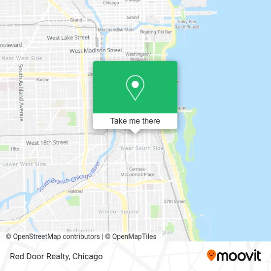 Red Door Realty map