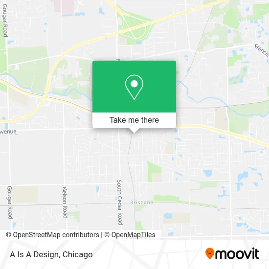 A Is A Design map
