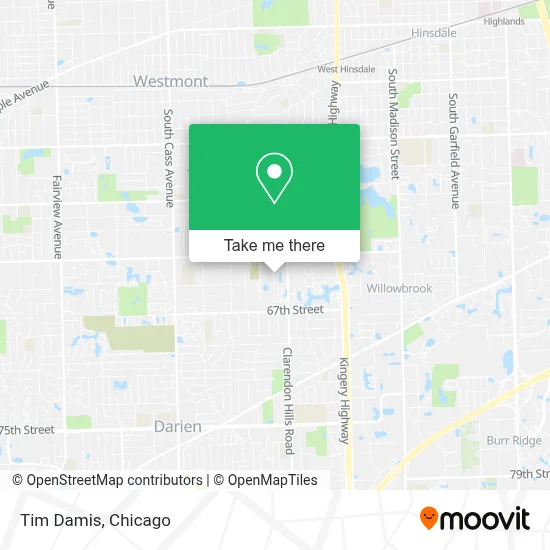 Tim Damis map