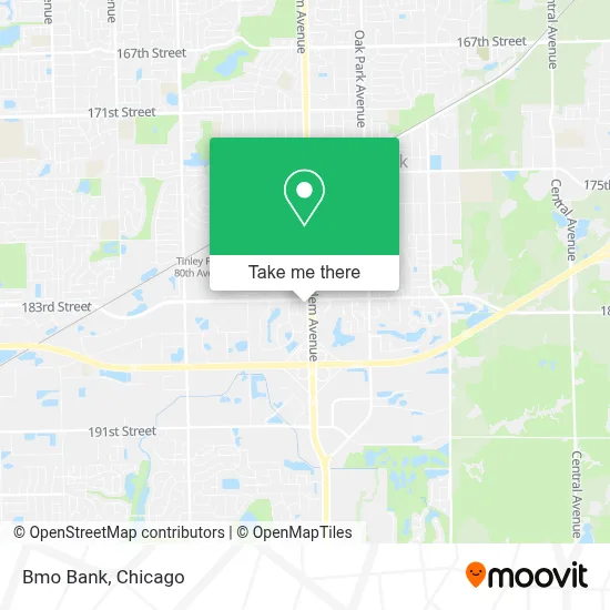 Bmo Bank map