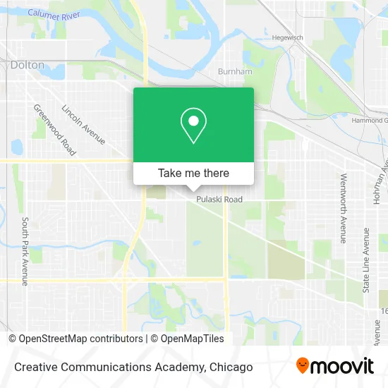 Creative Communications Academy map