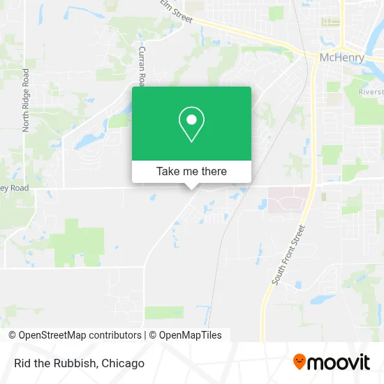 Rid the Rubbish map