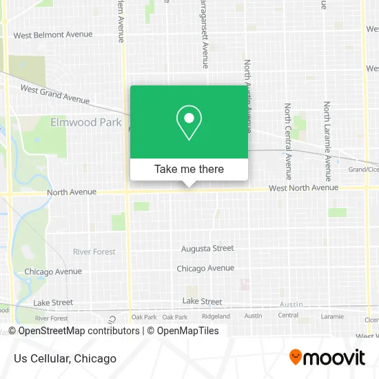 Us Cellular map