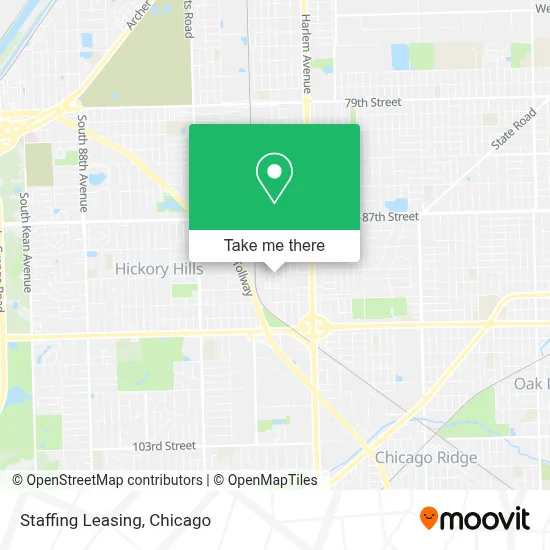 Staffing Leasing map