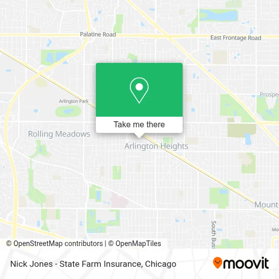 Nick Jones - State Farm Insurance map