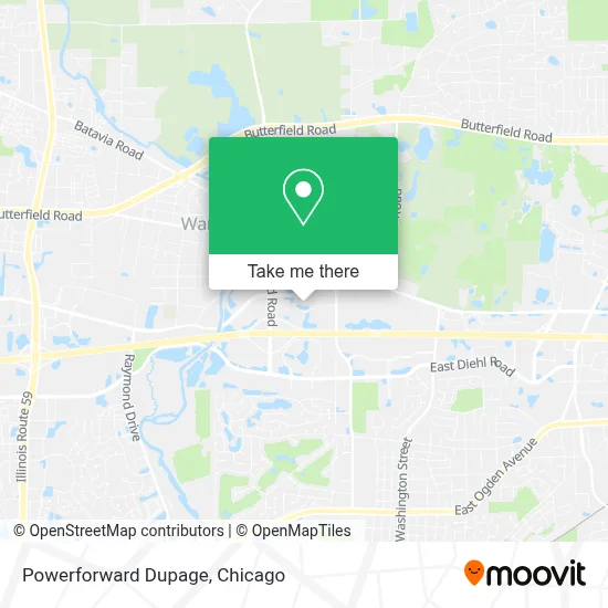 Powerforward Dupage map