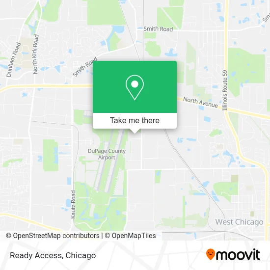 Ready Access map