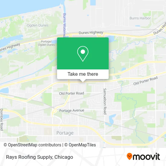 Rays Roofing Supply map