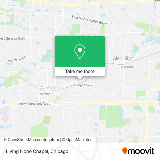 Living Hope Chapel map