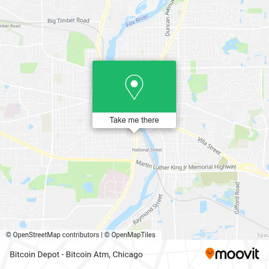 Bitcoin Depot - Bitcoin Atm map