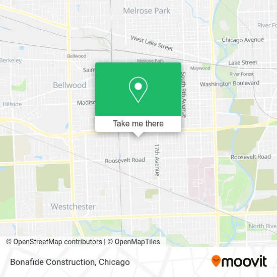 Bonafide Construction map