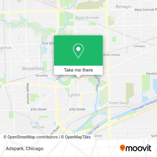 Adspark map