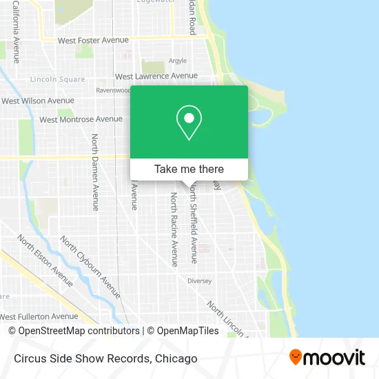 Circus Side Show Records map