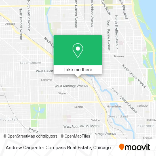 Andrew Carpenter Compass Real Estate map