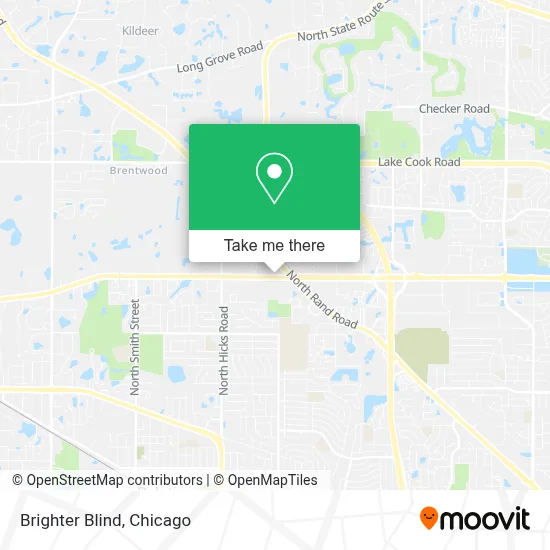 Brighter Blind map