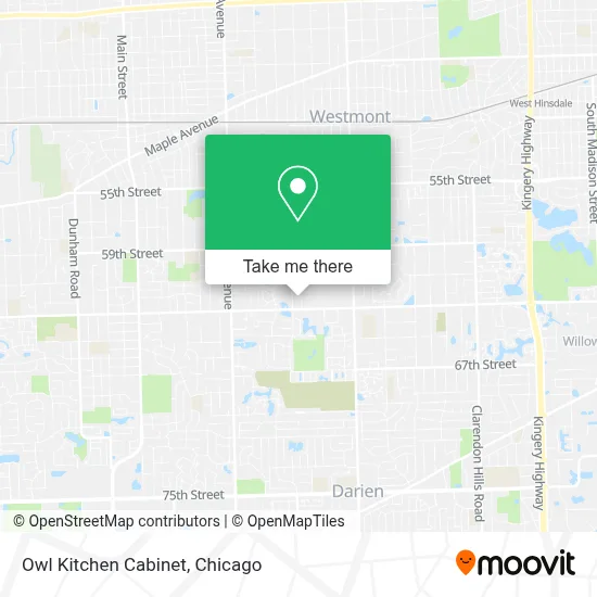 Owl Kitchen Cabinet map