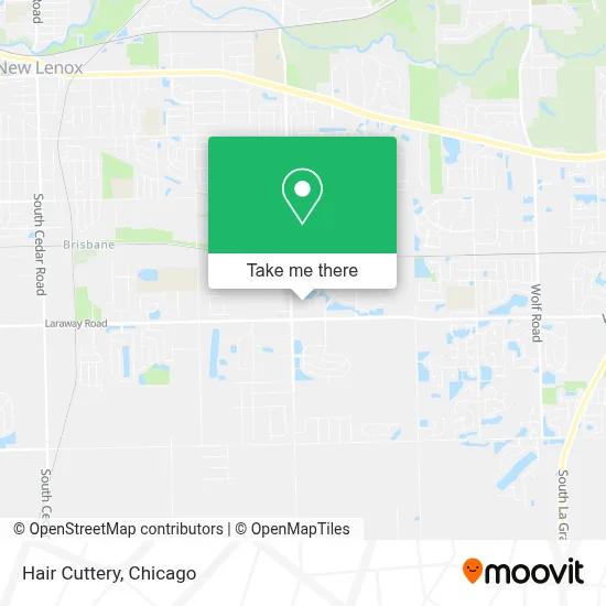 Hair Cuttery map