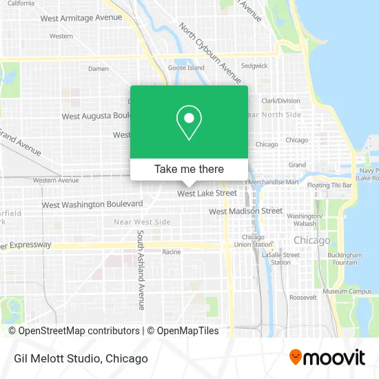 Gil Melott Studio map