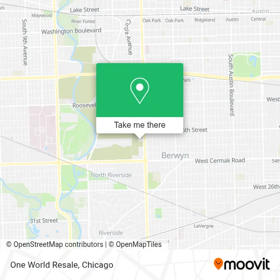 One World Resale map