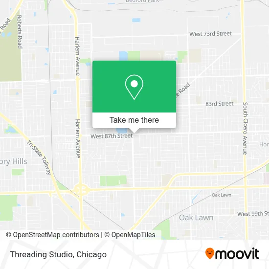 Threading Studio map