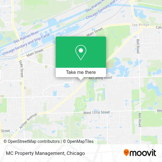 MC Property Management map