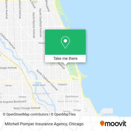 Mitchell Pomper Insurance Agency map