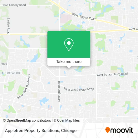 Appletree Property Solutions map