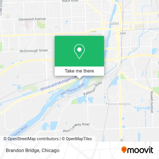 Brandon Bridge map